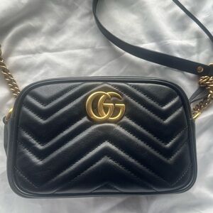 Gucci mini marmont camera bag